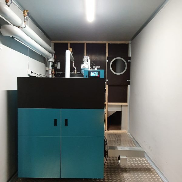 Mobil panncentral 96 kW